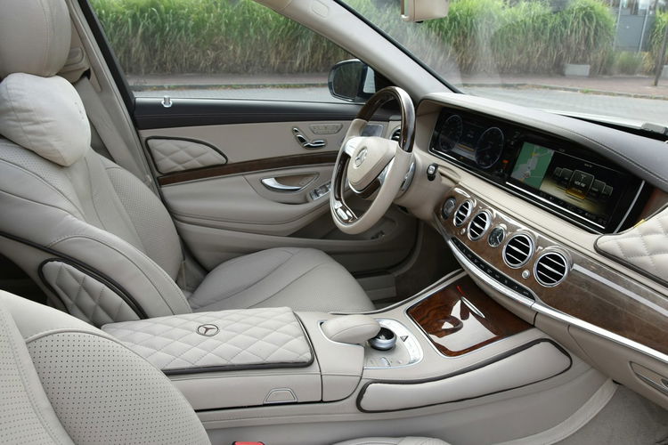 Mercedes S 550 S 550 L 4Matic 4.7 V8 456KM 2014r. LONG Panorama FullLED Kamera Radar zdjęcie 11