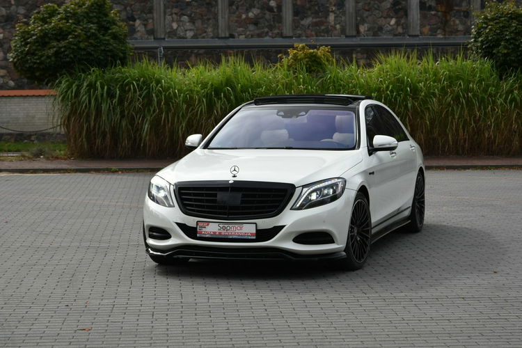 Mercedes S 550 S 550 L 4Matic 4.7 V8 456KM 2014r. LONG Panorama FullLED Kamera Radar zdjęcie 22