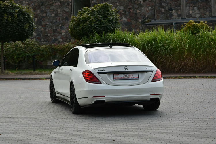 Mercedes S 550 S 550 L 4Matic 4.7 V8 456KM 2014r. LONG Panorama FullLED Kamera Radar zdjęcie 23