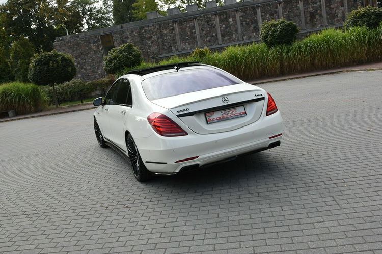 Mercedes S 550 S 550 L 4Matic 4.7 V8 456KM 2014r. LONG Panorama FullLED Kamera Radar zdjęcie 24