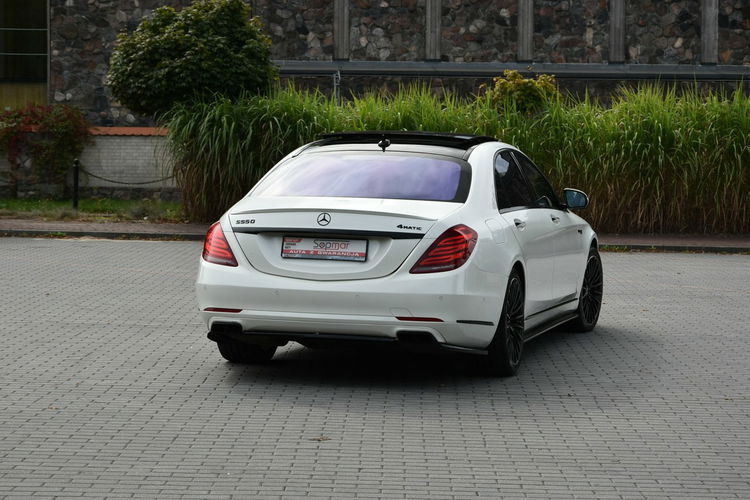 Mercedes S 550 S 550 L 4Matic 4.7 V8 456KM 2014r. LONG Panorama FullLED Kamera Radar zdjęcie 25