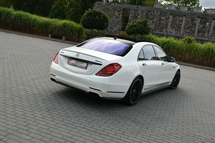 Mercedes S 550 S 550 L 4Matic 4.7 V8 456KM 2014r. LONG Panorama FullLED Kamera Radar zdjęcie 26
