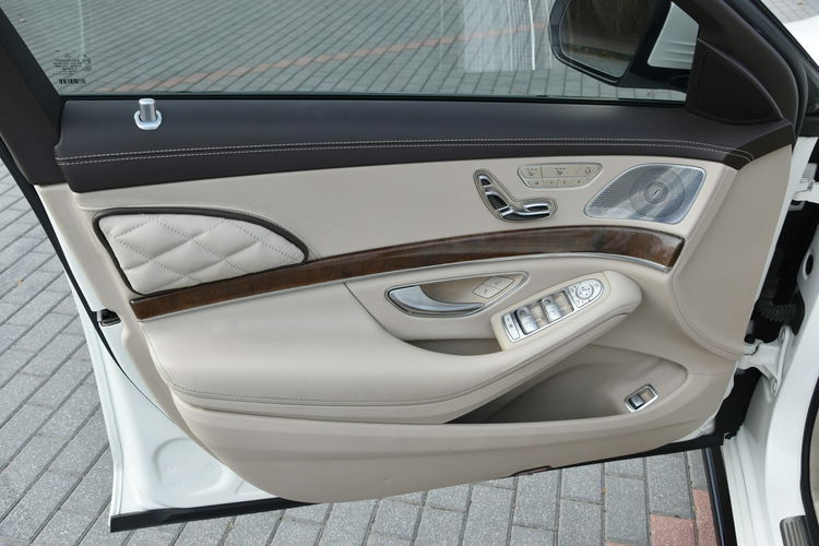 Mercedes S 550 S 550 L 4Matic 4.7 V8 456KM 2014r. LONG Panorama FullLED Kamera Radar zdjęcie 28