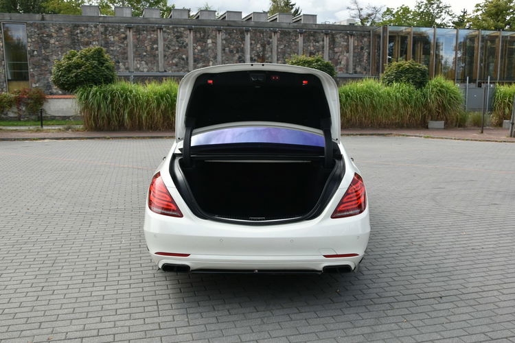 Mercedes S 550 S 550 L 4Matic 4.7 V8 456KM 2014r. LONG Panorama FullLED Kamera Radar zdjęcie 35