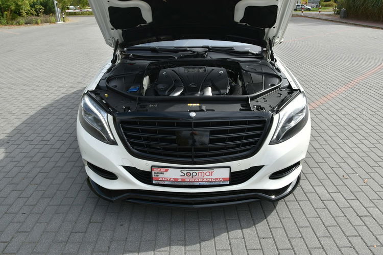 Mercedes S 550 S 550 L 4Matic 4.7 V8 456KM 2014r. LONG Panorama FullLED Kamera Radar zdjęcie 38