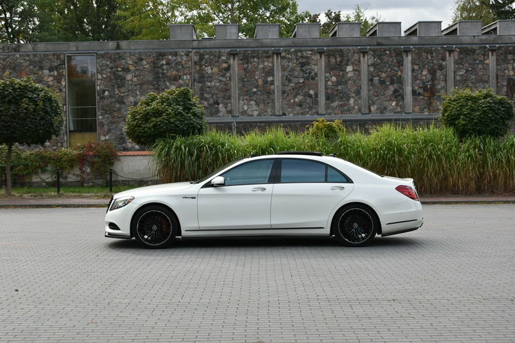Mercedes S 550 S 550 L 4Matic 4.7 V8 456KM 2014r. LONG Panorama FullLED Kamera Radar zdjęcie 4