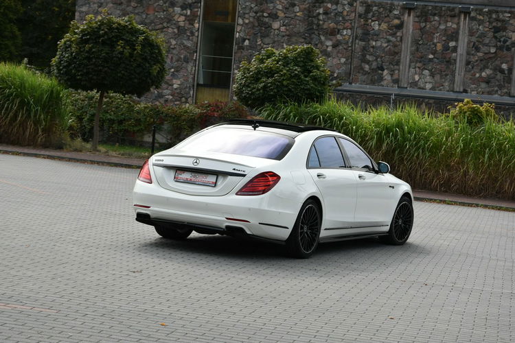 Mercedes S 550 S 550 L 4Matic 4.7 V8 456KM 2014r. LONG Panorama FullLED Kamera Radar zdjęcie 7