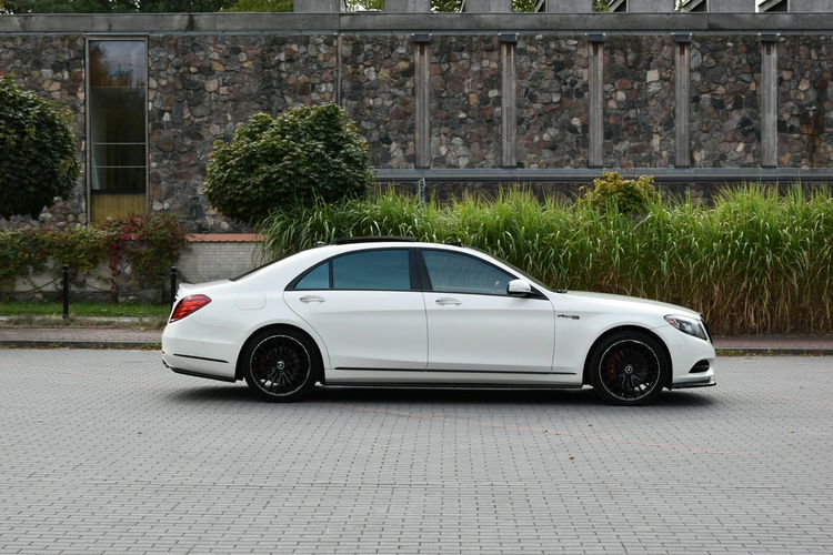 Mercedes S 550 S 550 L 4Matic 4.7 V8 456KM 2014r. LONG Panorama FullLED Kamera Radar zdjęcie 8
