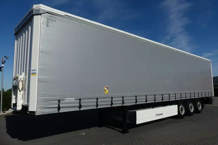 Krone FIRANKA / OŚ PODNOSZONA / IDEALNY STAN / zdjęcie 2