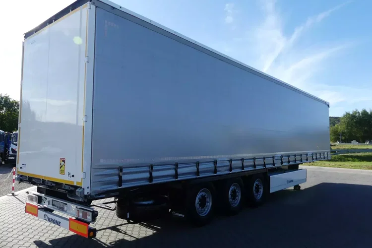 Krone FIRANKA / OŚ PODNOSZONA / IDEALNY STAN / zdjęcie 8