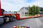 KAESSBOHRER LB2 TIEF-BETT / 16.5 m / Naczepa rozsuwana / osie skrętne / 2 sztuki zdjęcie 1