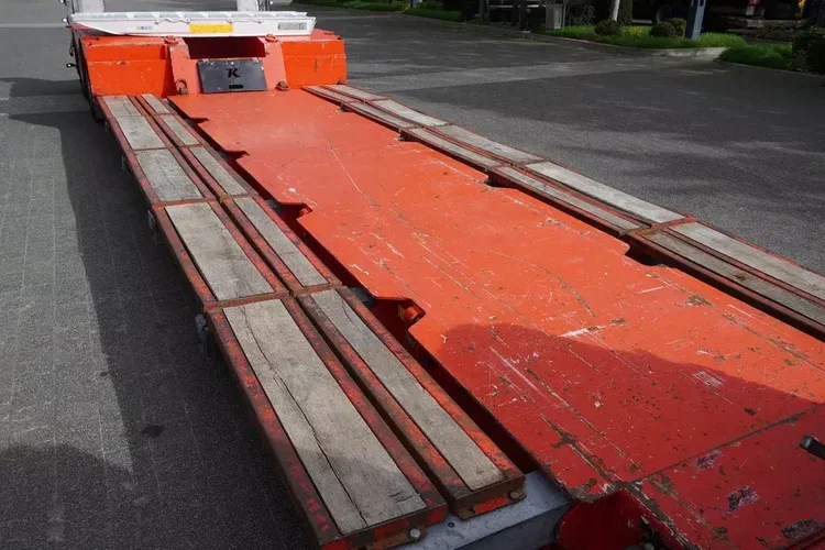 KAESSBOHRER LB2 TIEF-BETT / 16.5 m / Naczepa rozsuwana / osie skrętne / 2 sztuki zdjęcie 29