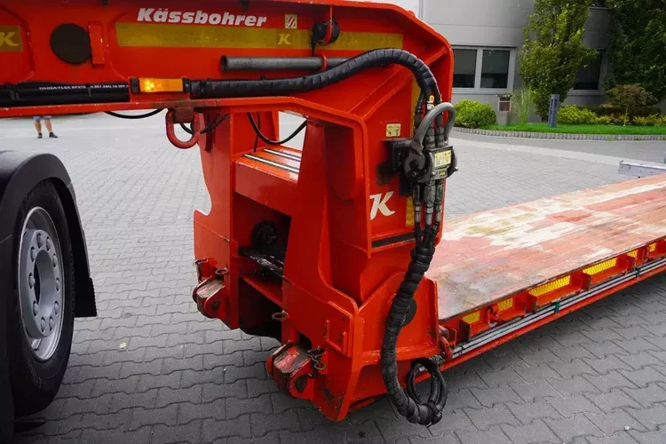 KAESSBOHRER LB2 TIEF-BETT / 16.5 m / Naczepa rozsuwana / osie skrętne / 2 sztuki zdjęcie 27