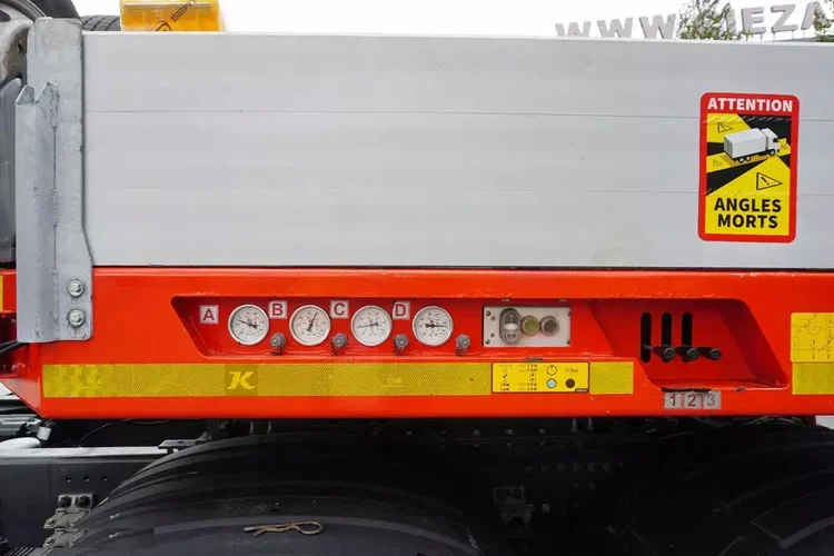 KAESSBOHRER LB2 TIEF-BETT / 16.5 m / Naczepa rozsuwana / osie skrętne / 2 sztuki zdjęcie 30