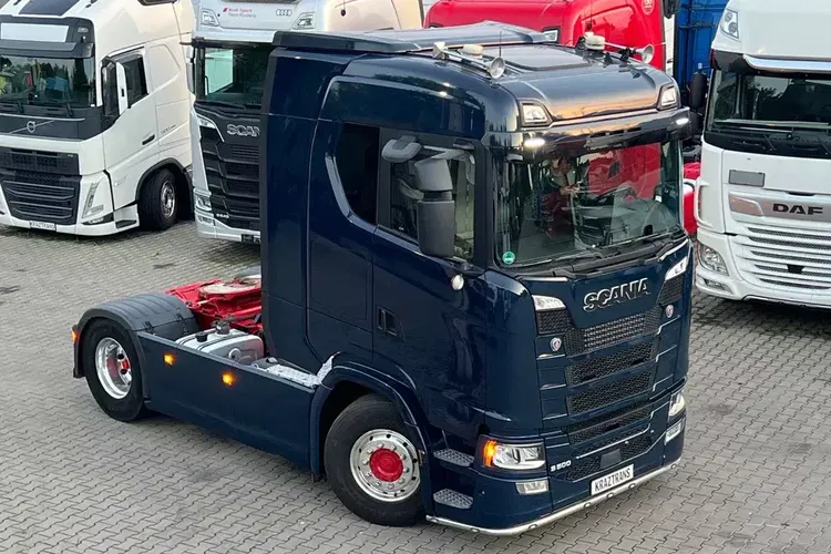 Scania S500 z Niemiec full opcja hydraulika skóry alcoa navi full led 6x poduszek zdjęcie 4
