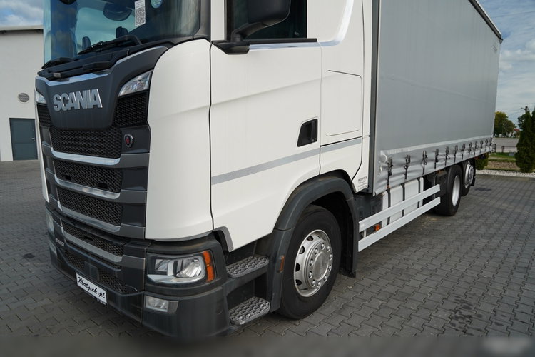Scania S 450 / FIRANKA 7.7 M / 60 M3 / SOLÓWKA / 6X2 / OŚ PODNOSZONA / 2019 / zdjęcie 9