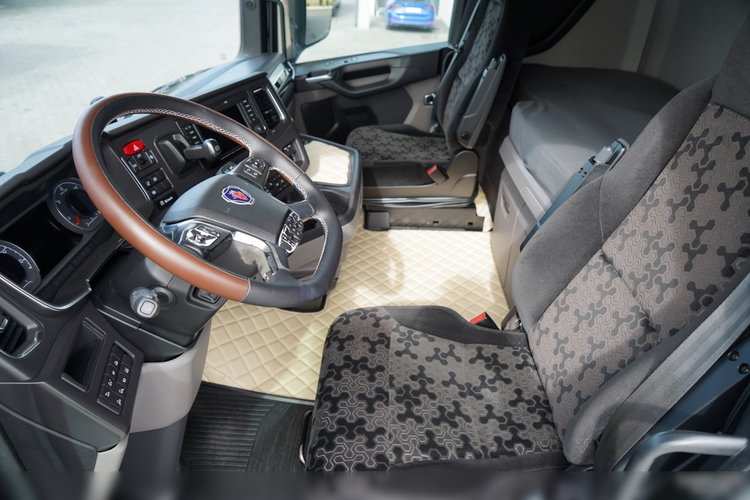 Scania S 450 / FIRANKA 7.7 M / 60 M3 / SOLÓWKA / 6X2 / OŚ PODNOSZONA / 2019 / zdjęcie 28