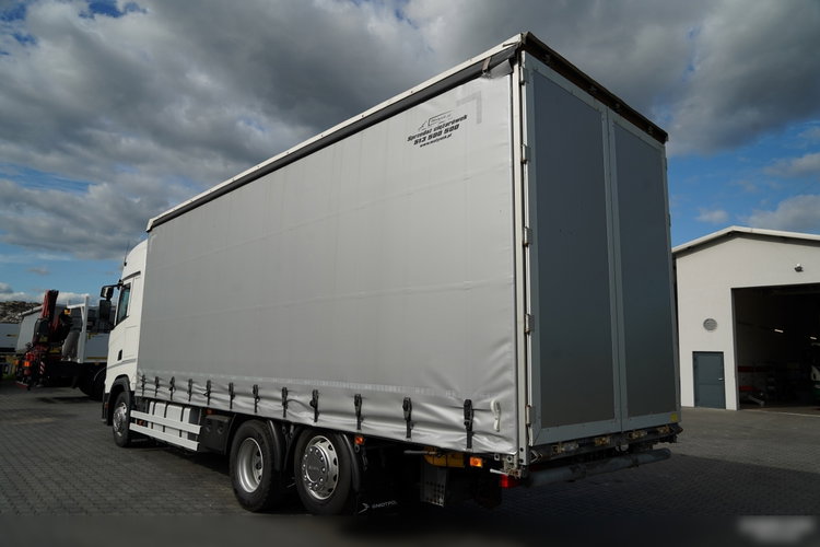 Scania S 450 / FIRANKA 7.7 M / 60 M3 / SOLÓWKA / 6X2 / OŚ PODNOSZONA / 2019 / zdjęcie 5