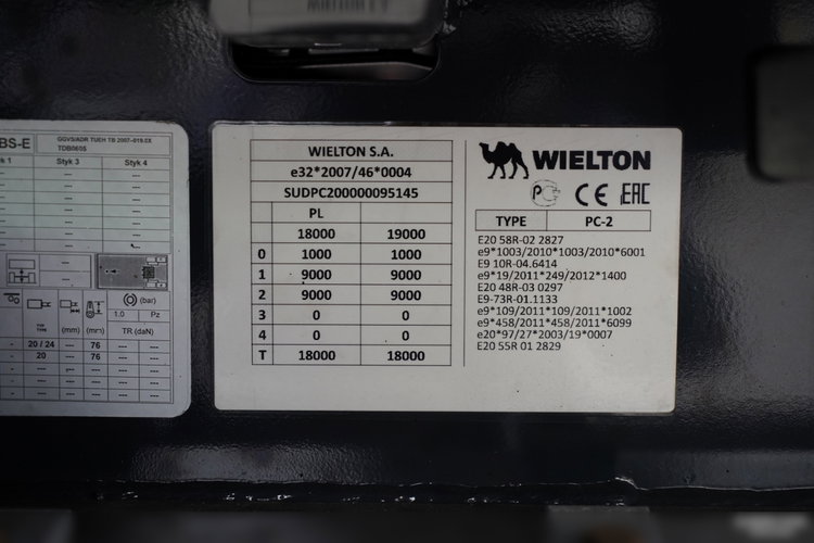 Wielton / PRZYCZEPA - 7.7 M / TANDEM / PRZEJAZDOWA / 2021 ROK zdjęcie 25