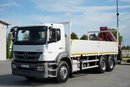 Mercedes / AXOR 2633 / 6X4 / SKRZYNIOWY - 6, 55 M / MOCNA PODŁOGA / HDS FASSI F155 / wysów: 10 M / MAX UDŹWIG 6 000 KG / MANUAL  / STEROWANIE RADIOWE / zdjęcie 9