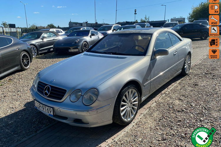 Mercedes CL 500 5.0 v8 gaz unikat piękny kolor bez wkładu wydech zdjęcie 1