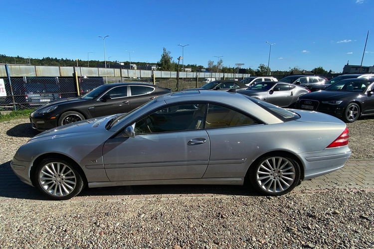 Mercedes CL 500 5.0 v8 gaz unikat piękny kolor bez wkładu wydech zdjęcie 11