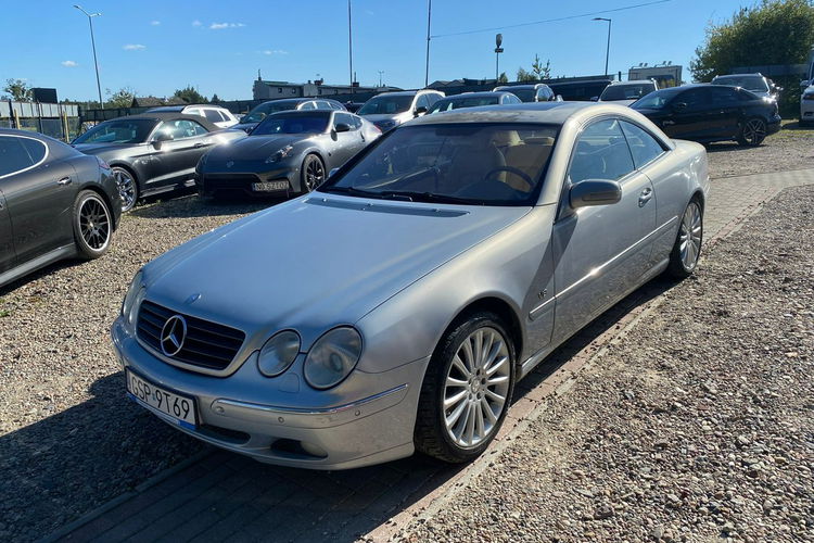 Mercedes CL 500 5.0 v8 gaz unikat piękny kolor bez wkładu wydech zdjęcie 12