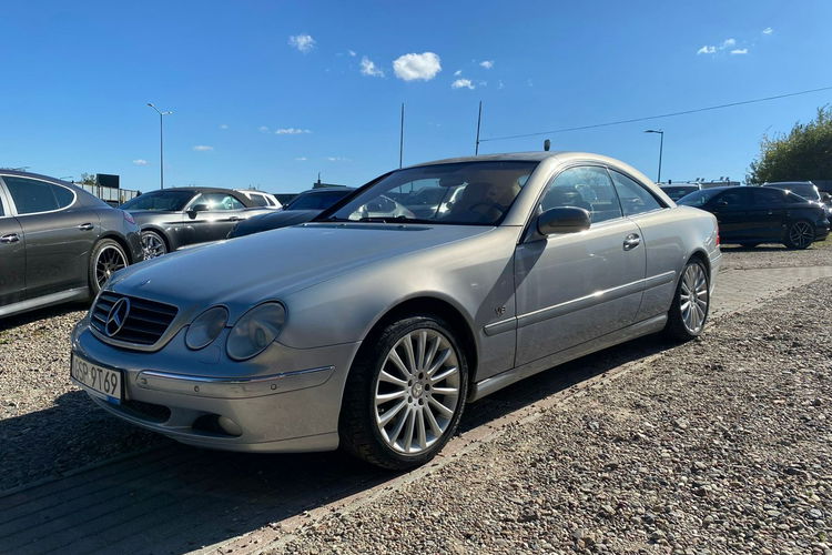 Mercedes CL 500 5.0 v8 gaz unikat piękny kolor bez wkładu wydech zdjęcie 15