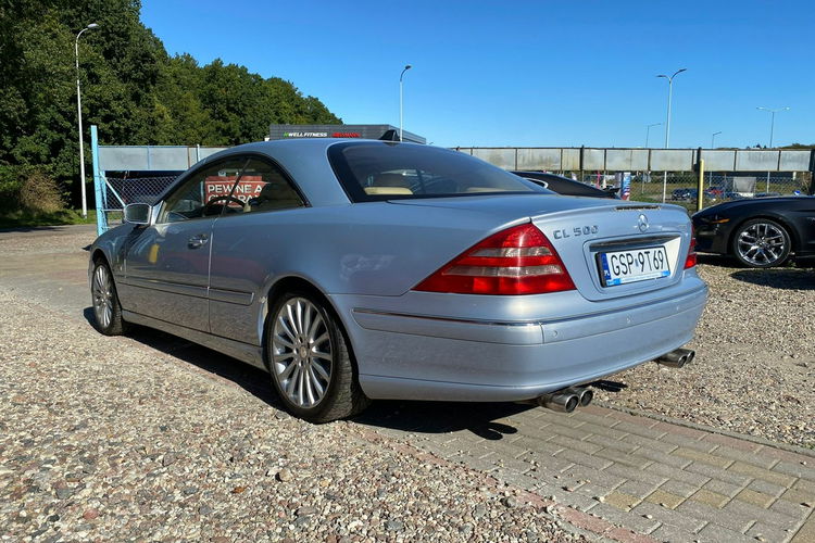 Mercedes CL 500 5.0 v8 gaz unikat piękny kolor bez wkładu wydech zdjęcie 18