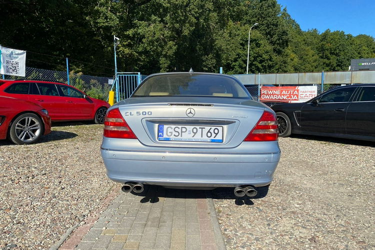 Mercedes CL 500 5.0 v8 gaz unikat piękny kolor bez wkładu wydech zdjęcie 19