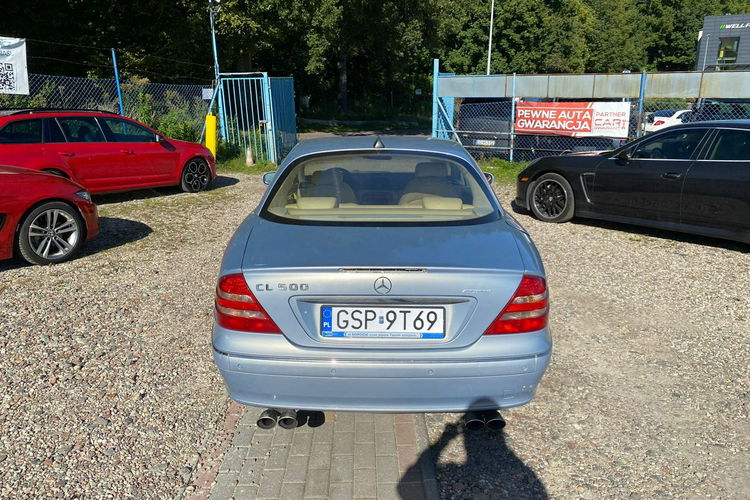 Mercedes CL 500 5.0 v8 gaz unikat piękny kolor bez wkładu wydech zdjęcie 24