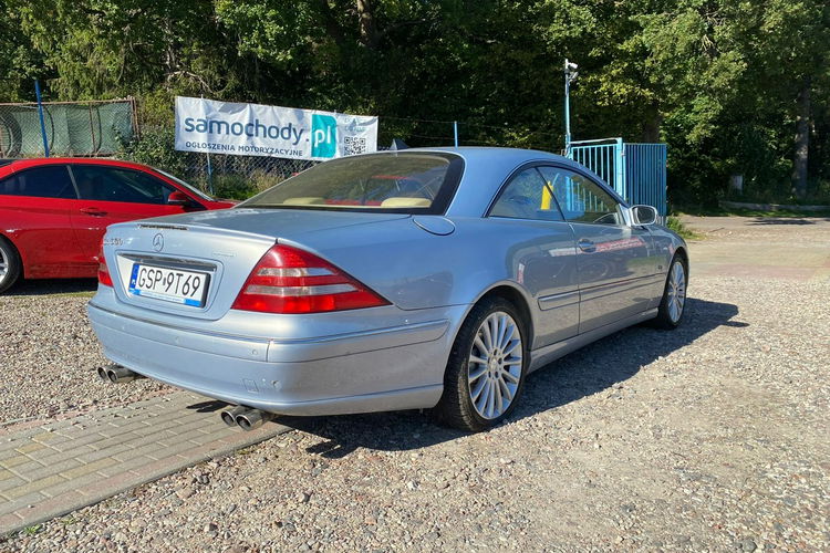 Mercedes CL 500 5.0 v8 gaz unikat piękny kolor bez wkładu wydech zdjęcie 27