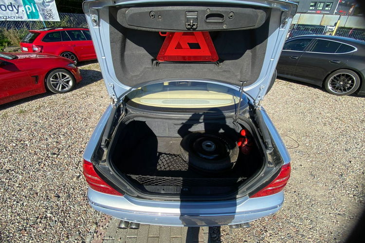 Mercedes CL 500 5.0 v8 gaz unikat piękny kolor bez wkładu wydech zdjęcie 28