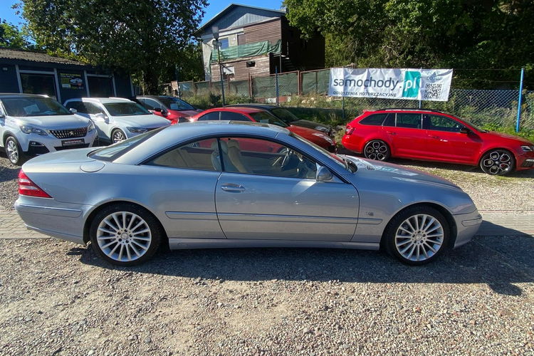 Mercedes CL 500 5.0 v8 gaz unikat piękny kolor bez wkładu wydech zdjęcie 31