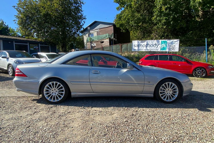 Mercedes CL 500 5.0 v8 gaz unikat piękny kolor bez wkładu wydech zdjęcie 35