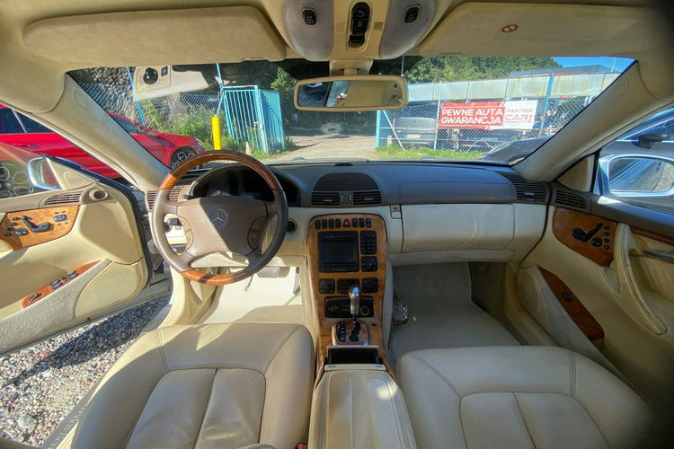 Mercedes CL 500 5.0 v8 gaz unikat piękny kolor bez wkładu wydech zdjęcie 52