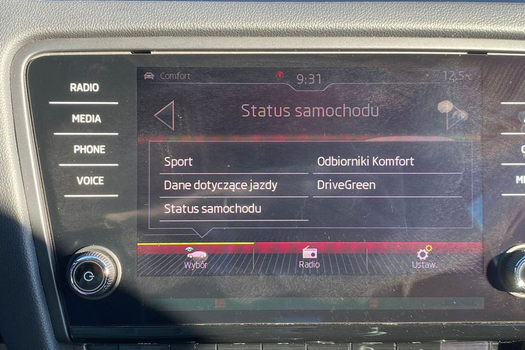 Skoda Octavia 2.0 tsi 240 KM kolor individual full opcja mały przebieg zdjęcie 45