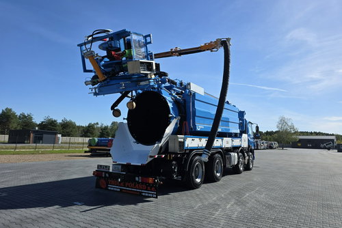 DAF WUKO KROLL 2 x URACA KOMBI DO CZYSZCZENIA KANAŁÓW WUKO asenizacyjny separator beczka odpady czyszczenie kanalizacja