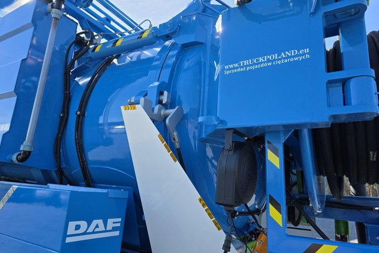 DAF WUKO KROLL 2 x URACA KOMBI DO CZYSZCZENIA KANAŁÓW WUKO asenizacyjny separator beczka odpady czyszczenie kanalizacja zdjęcie 16