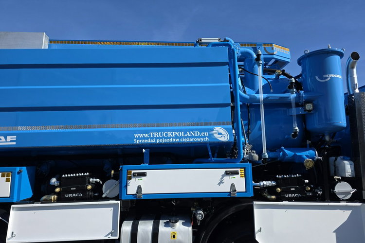 DAF WUKO KROLL 2 x URACA KOMBI DO CZYSZCZENIA KANAŁÓW WUKO asenizacyjny separator beczka odpady czyszczenie kanalizacja zdjęcie 26