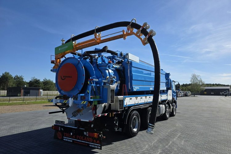 DAF WUKO KROLL 2 x URACA KOMBI DO CZYSZCZENIA KANAŁÓW WUKO asenizacyjny separator beczka odpady czyszczenie kanalizacja zdjęcie 29