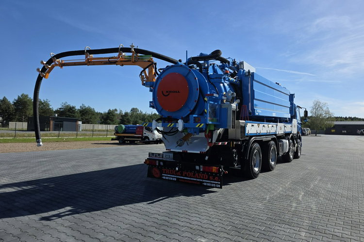 DAF WUKO KROLL 2 x URACA KOMBI DO CZYSZCZENIA KANAŁÓW WUKO asenizacyjny separator beczka odpady czyszczenie kanalizacja zdjęcie 30