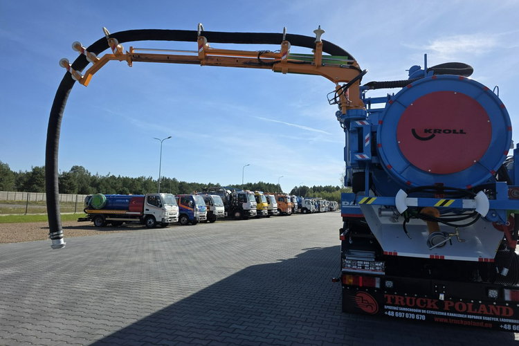 DAF WUKO KROLL 2 x URACA KOMBI DO CZYSZCZENIA KANAŁÓW WUKO asenizacyjny separator beczka odpady czyszczenie kanalizacja zdjęcie 31