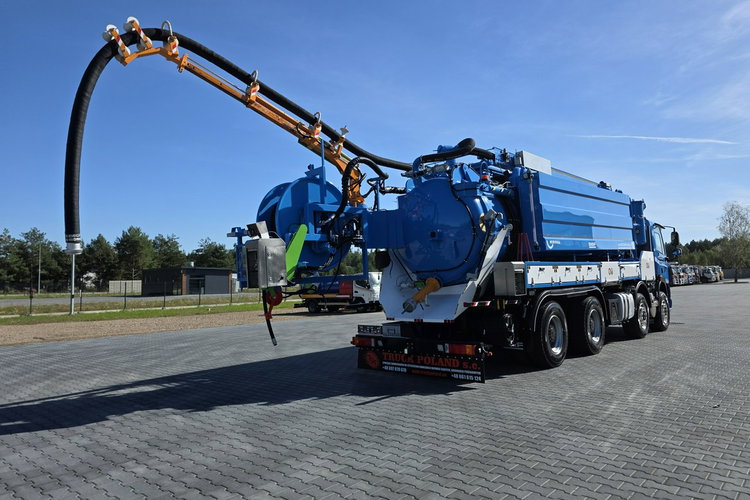 DAF WUKO KROLL 2 x URACA KOMBI DO CZYSZCZENIA KANAŁÓW WUKO asenizacyjny separator beczka odpady czyszczenie kanalizacja zdjęcie 32