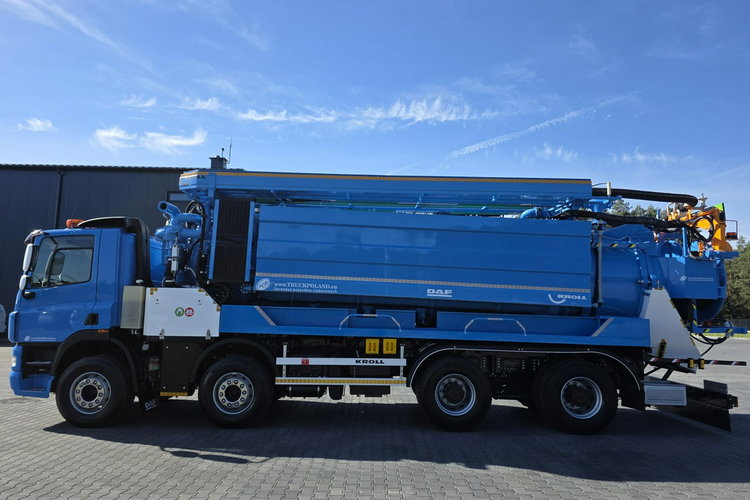 DAF WUKO KROLL 2 x URACA KOMBI DO CZYSZCZENIA KANAŁÓW WUKO asenizacyjny separator beczka odpady czyszczenie kanalizacja zdjęcie 4