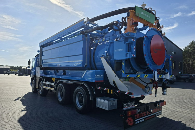 DAF WUKO KROLL 2 x URACA KOMBI DO CZYSZCZENIA KANAŁÓW WUKO asenizacyjny separator beczka odpady czyszczenie kanalizacja zdjęcie 5