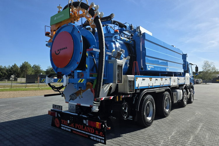 DAF WUKO KROLL 2 x URACA KOMBI DO CZYSZCZENIA KANAŁÓW WUKO asenizacyjny separator beczka odpady czyszczenie kanalizacja zdjęcie 6