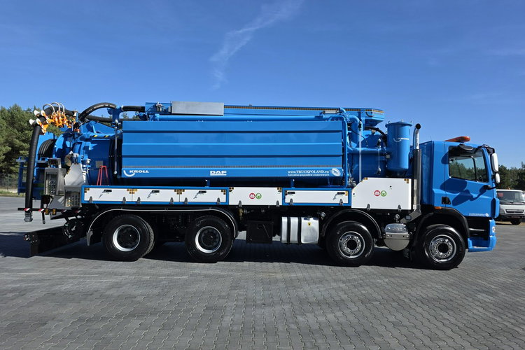 DAF WUKO KROLL 2 x URACA KOMBI DO CZYSZCZENIA KANAŁÓW WUKO asenizacyjny separator beczka odpady czyszczenie kanalizacja zdjęcie 7