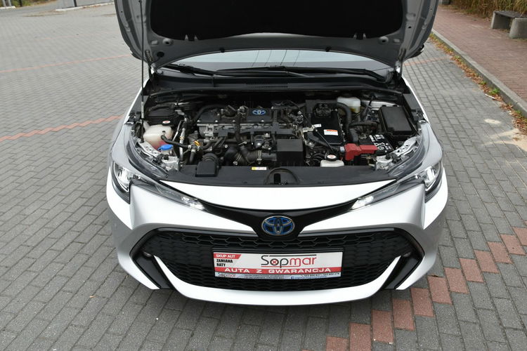 Toyota Corolla 1.8Hybrid 2021r. SALON Kamera FullLED Climatronic Virtual 66tkm zdjęcie 34