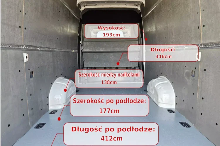 Volkswagen Crafter L4H2 109900zł NETTO Brygadówka 7 osób 2.0TDi/140KM zdjęcie 14